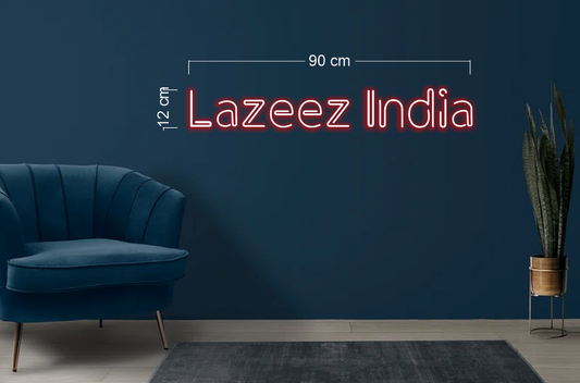 Lazeez india & Milly Billy Pizza | 2 LED Neon Signs