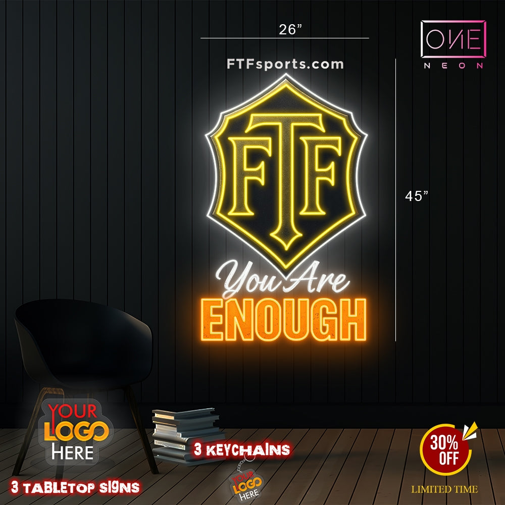 You are enough | LED Neon Sign