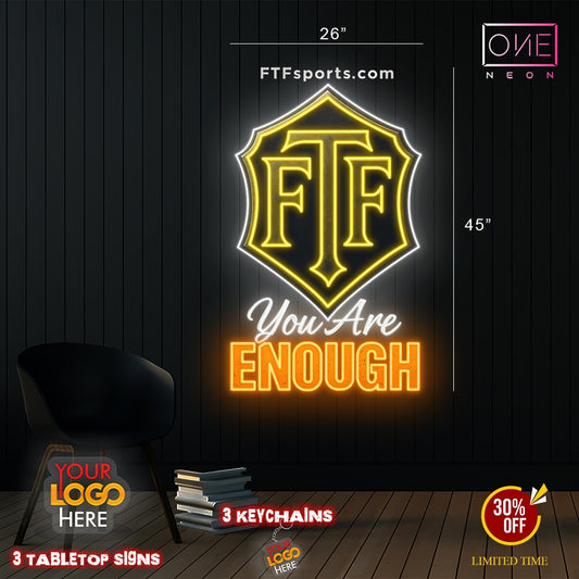 You are enough | LED Neon Sign