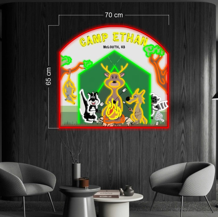 CAMP ETHAN | LED Neon Sign