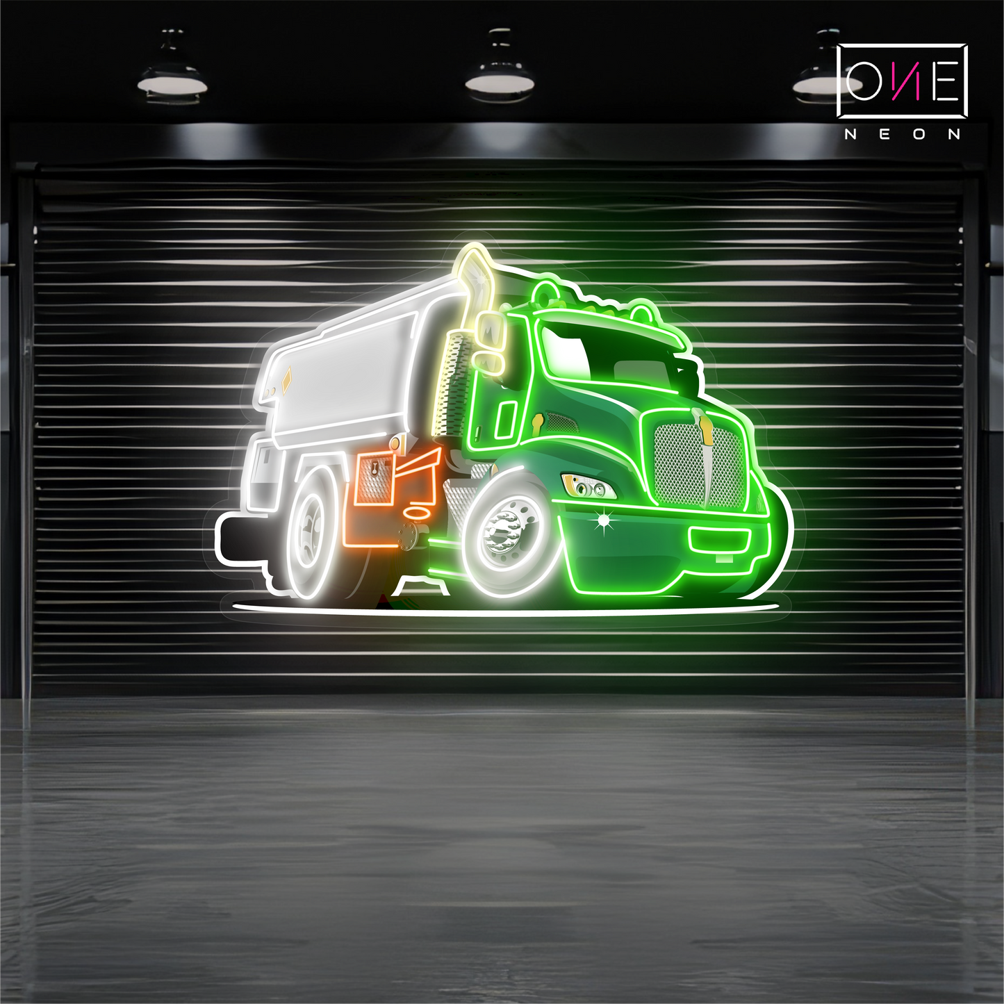 Mighty Hauler Artwork Led Neon Sign