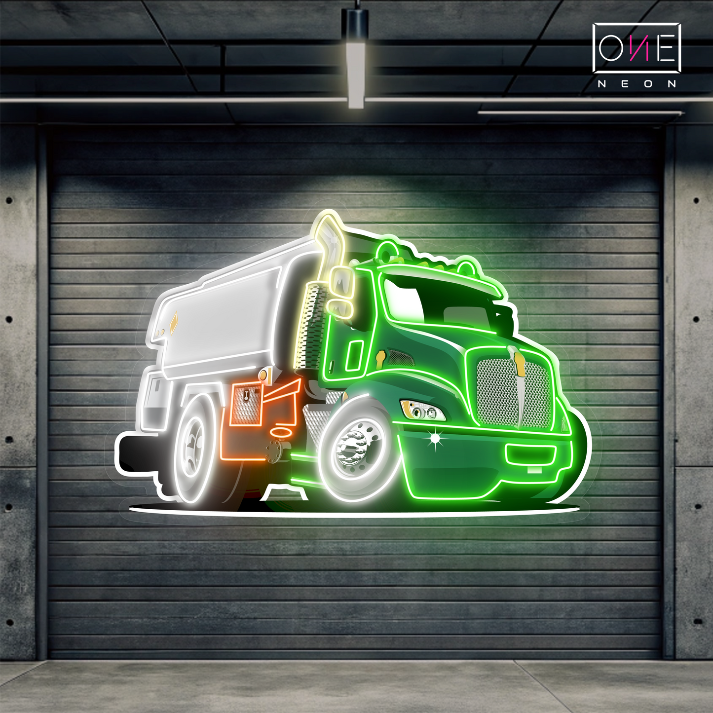 Mighty Hauler Artwork Led Neon Sign