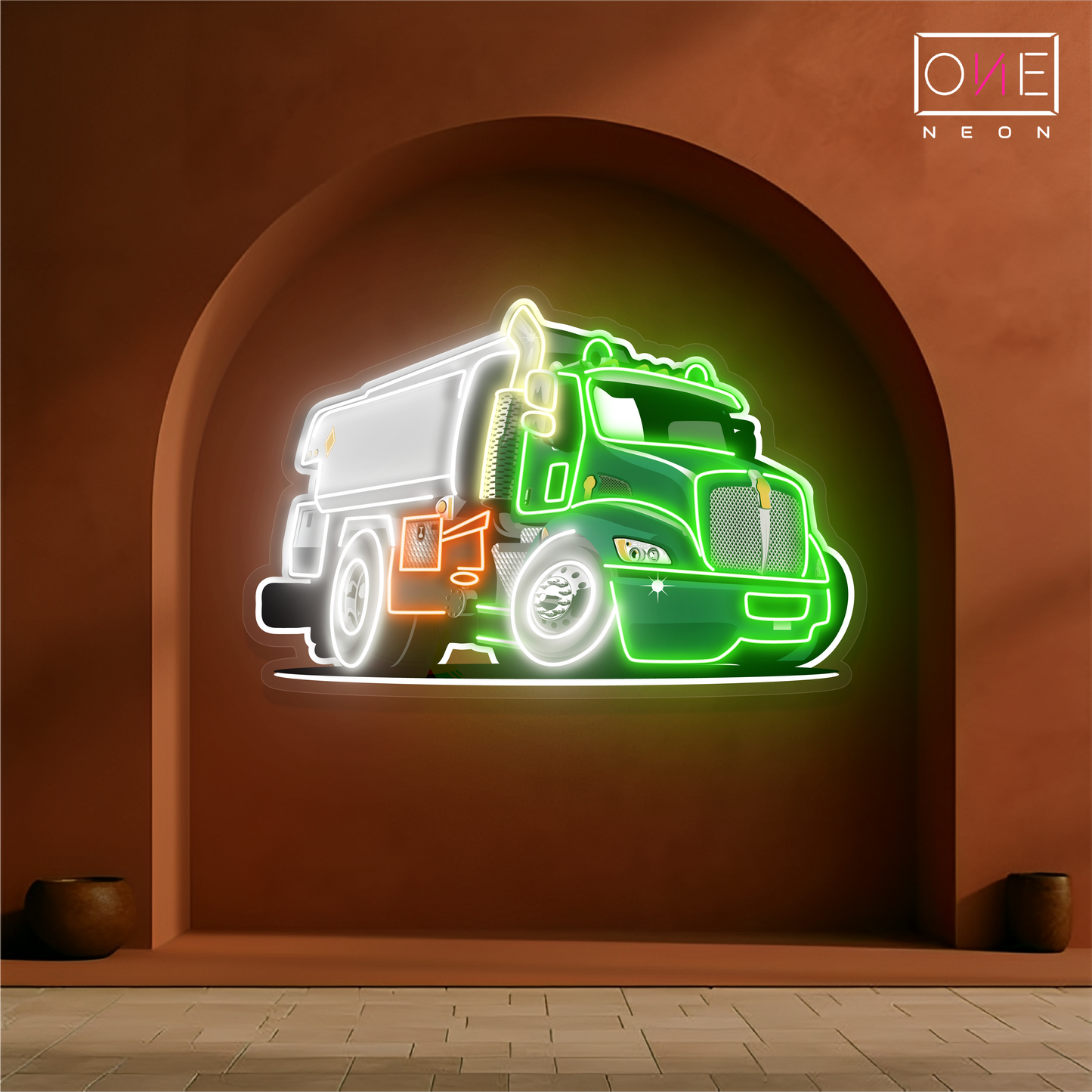 Mighty Hauler Artwork Led Neon Sign