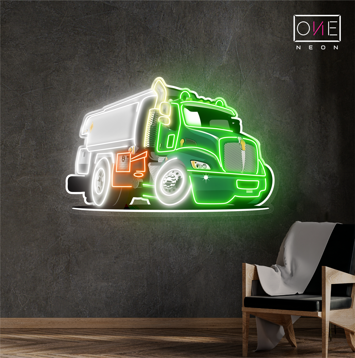 Mighty Hauler Artwork Led Neon Sign