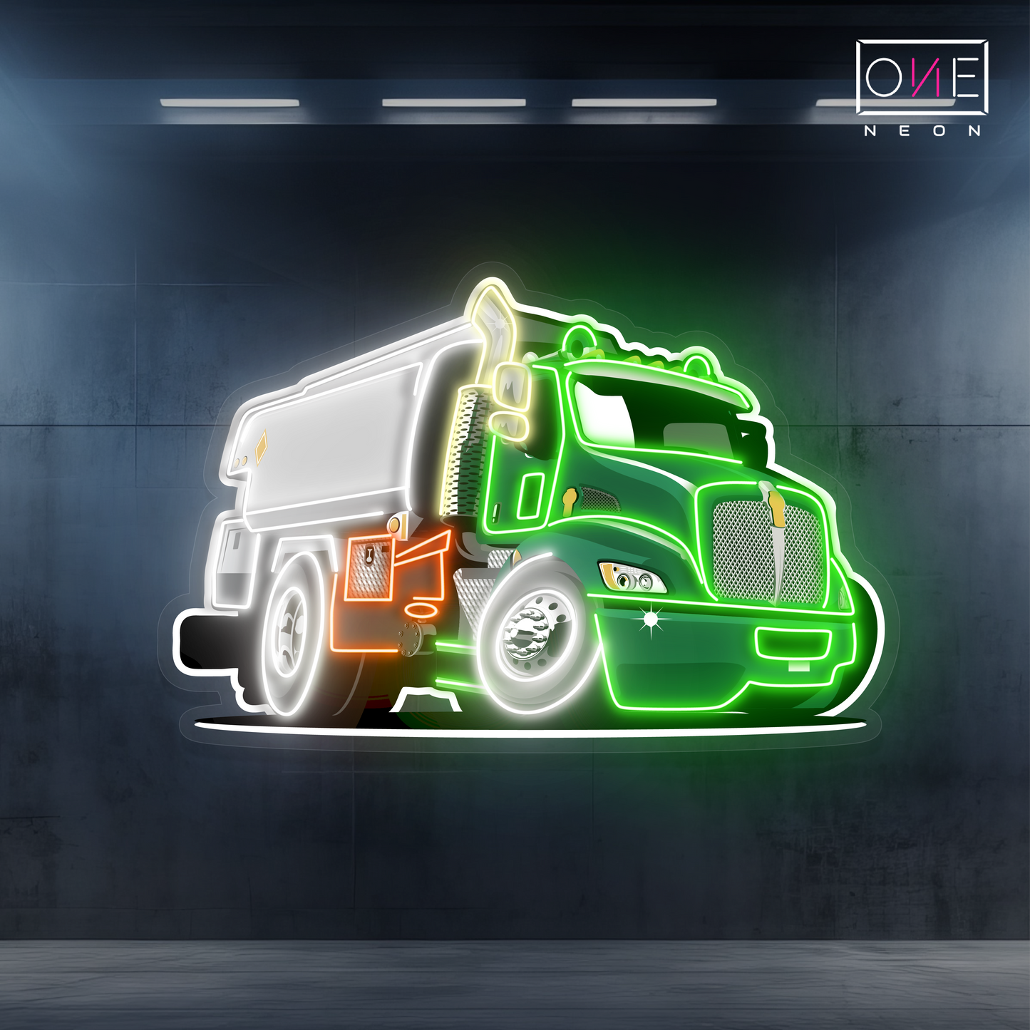 Mighty Hauler Artwork Led Neon Sign