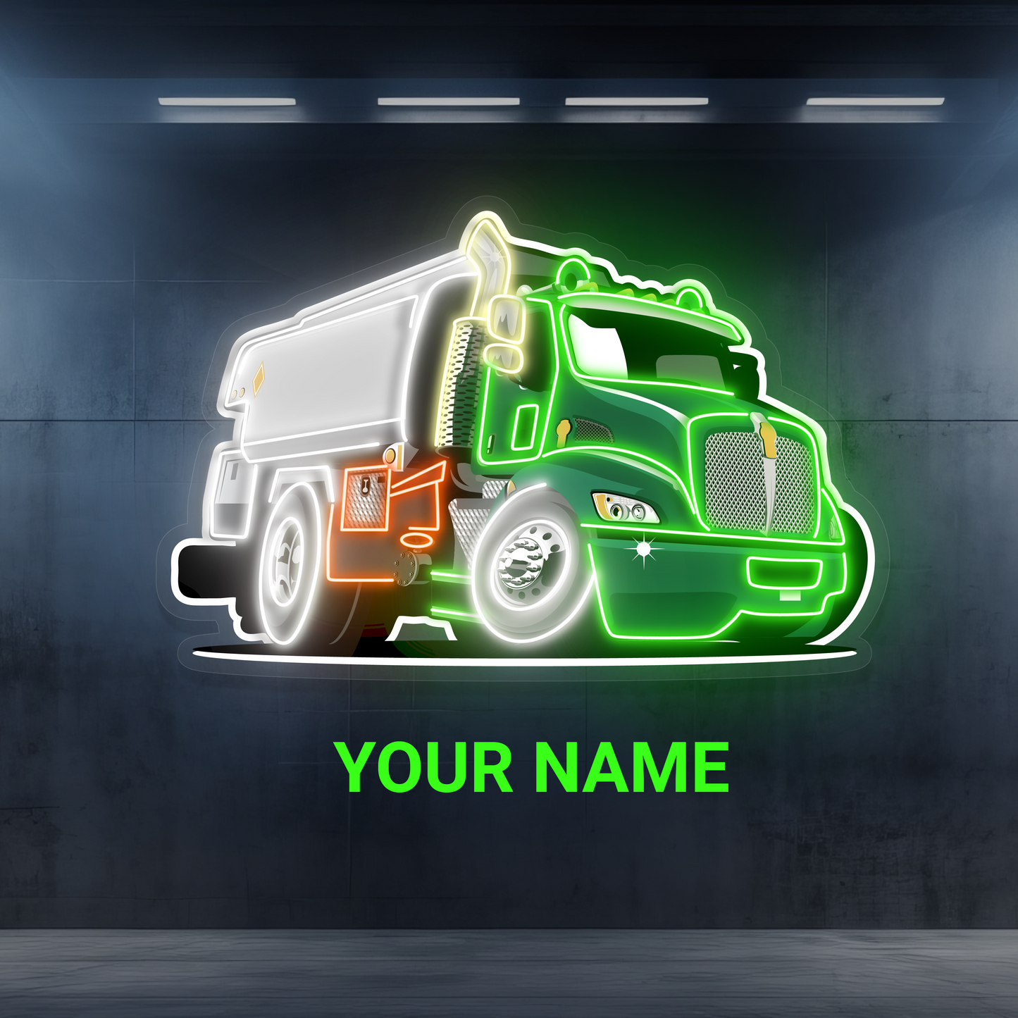 Mighty Hauler Artwork Led Neon Sign