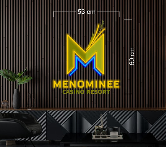 MENOMINEE & INB | LED Neon Sign (2 signs)