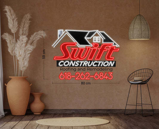Swift construction | LED Neon Sign