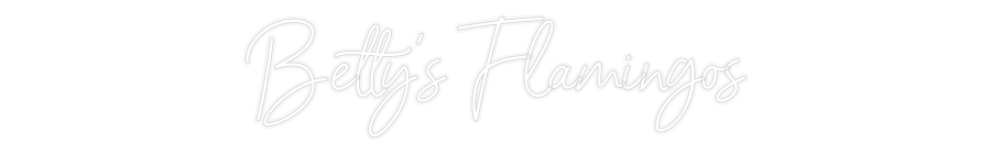 Custom Neon: Betty's Flami...