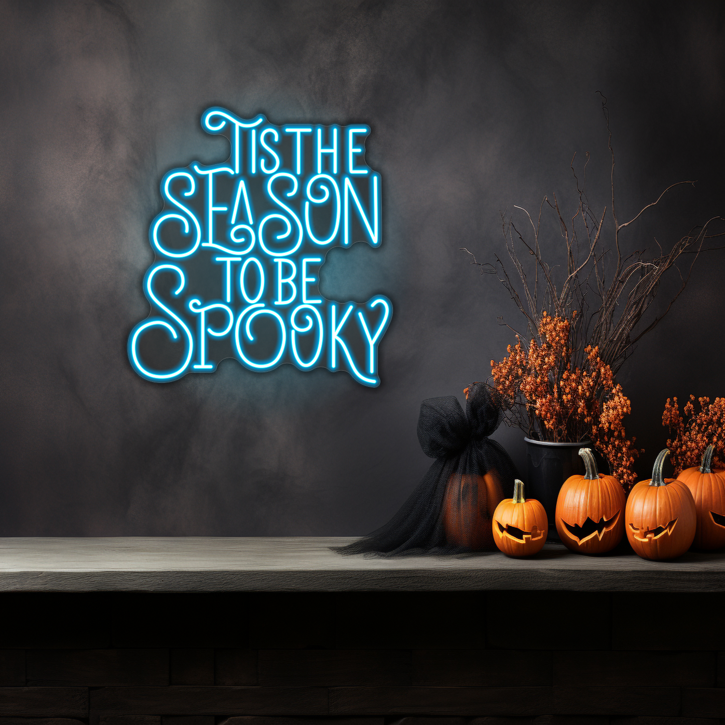 Tis the Season to Be Spooky LED Neon Sign