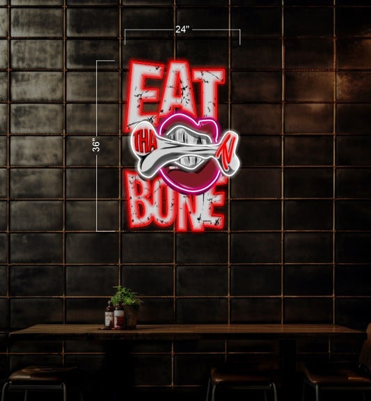 EAT BONE | LED Neon Sign
