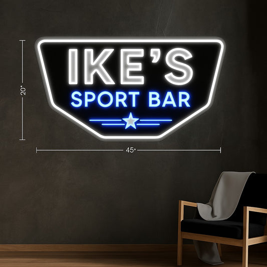 IKE'S SPORT BAR | LED Neon Sign