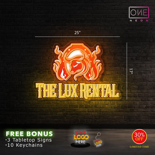 THE LUX RENTAL | LED Neon Sign