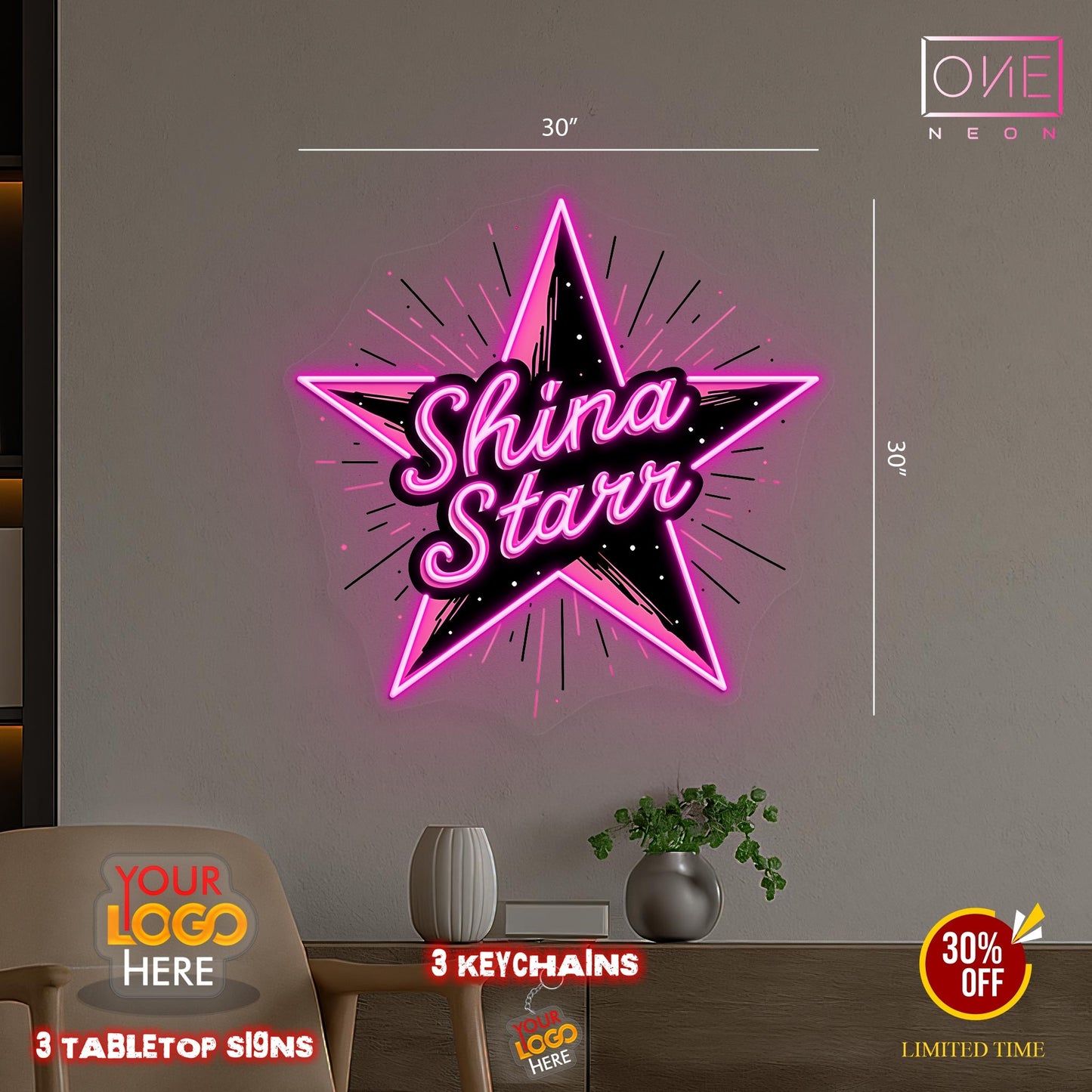 Shina Starr | Led Neon Sign