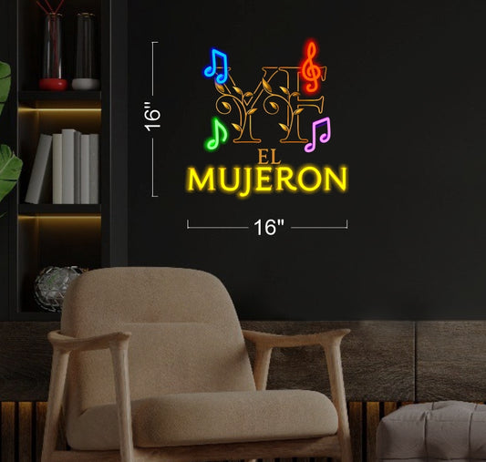 EL MUJERON | Led Neon Sign