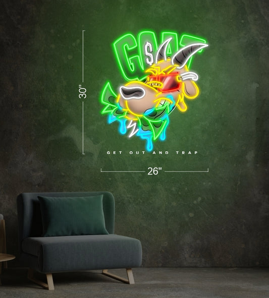 GOAT | LED Neon Sign