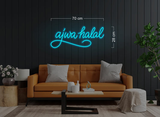 Aiwa Halah | 2 Led Neon Signs