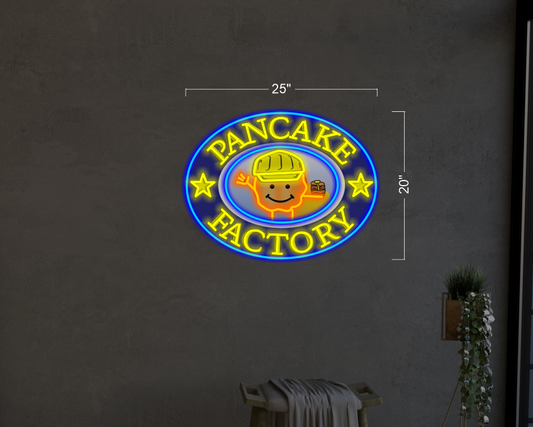 PANCAKE FACTORY | LED Neon Sign