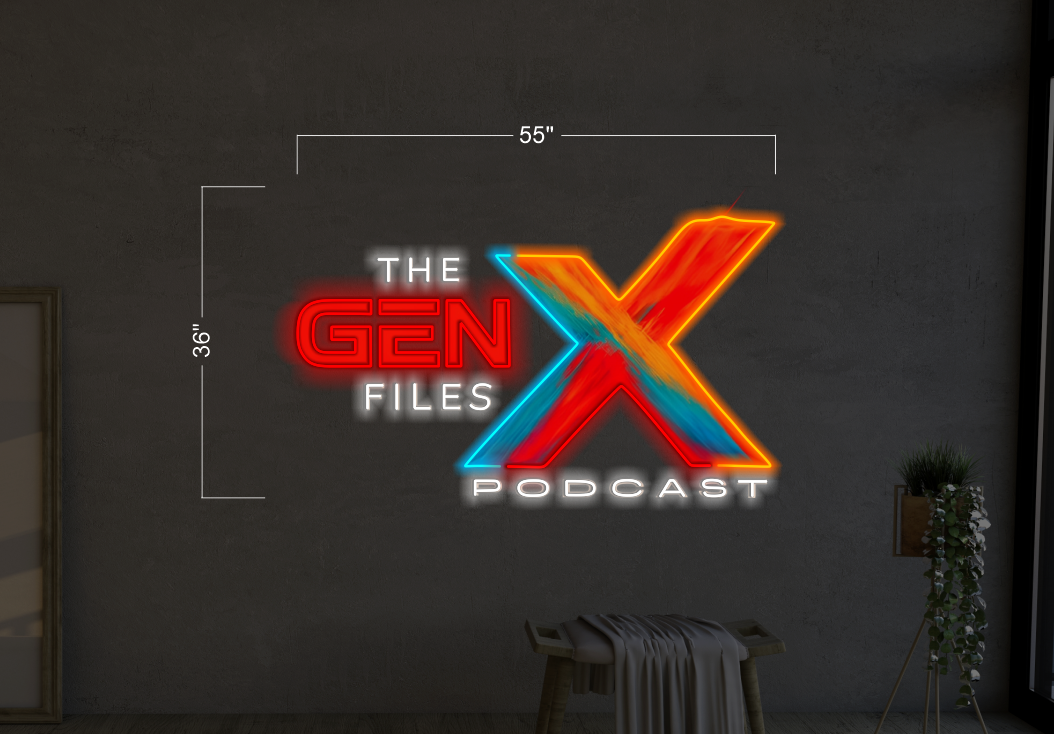 THE GEN FILES PODCAST | Led Neon Sign
