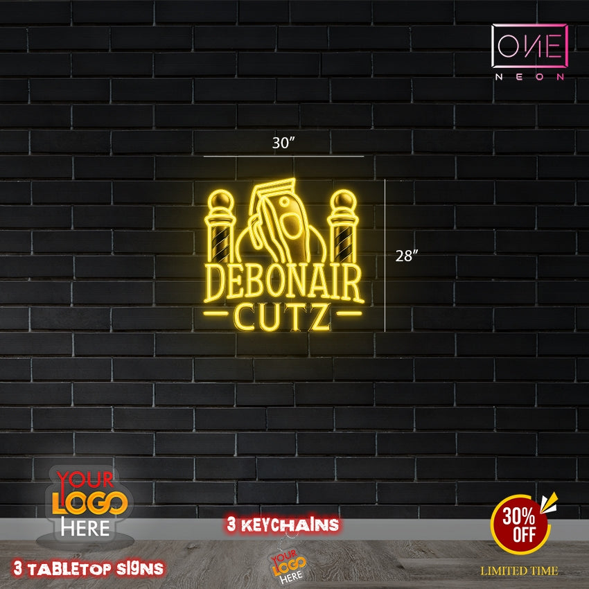 DEBONAIR CUTZ | LED Neon Sign