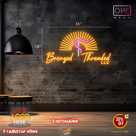 BRONZEDANDTHREADEDLLC | LED Neon Sign