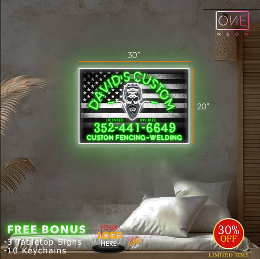 David's Custom | Led Neon Sign
