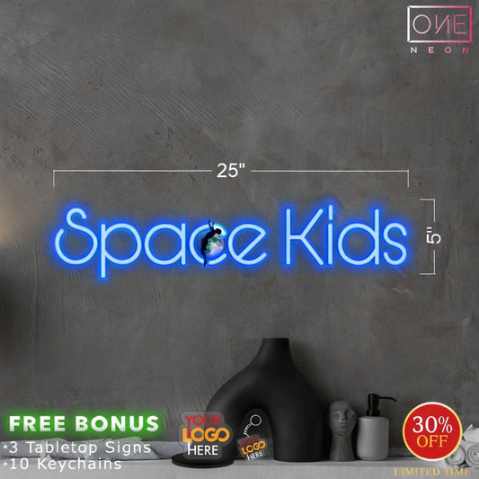 Space Kids | Led Neon Sign