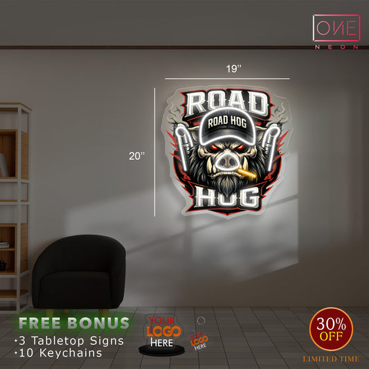 ROAD H0G | LED Neon Sign