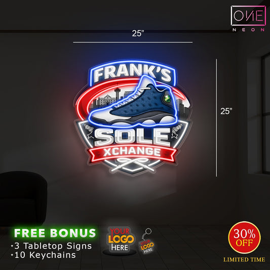 FRANK'S SOLE XCHANGE | Led Neon Sign