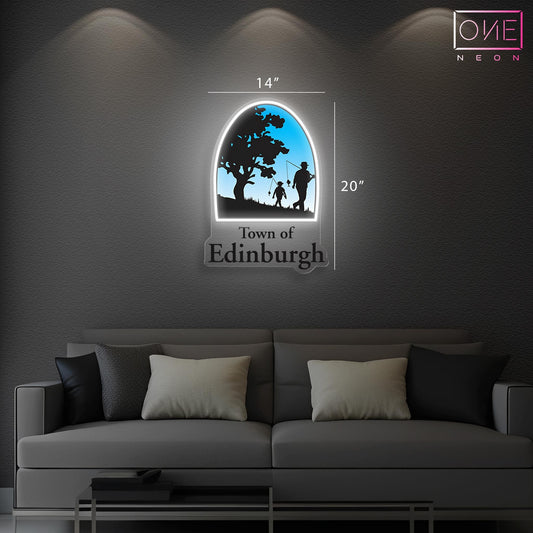 Town of Edinburgh | LED Neon Sign