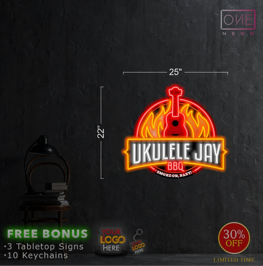 Ukulele Jay | Led Neon Sign