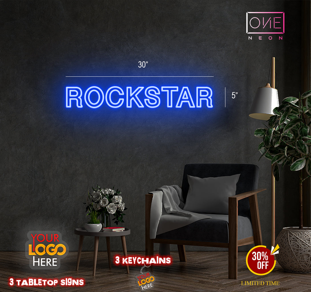 ROCKSTAR | LED Neon Sign