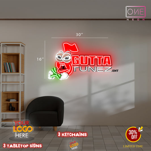 GUTTA TUNEZ | LED Neon Sign