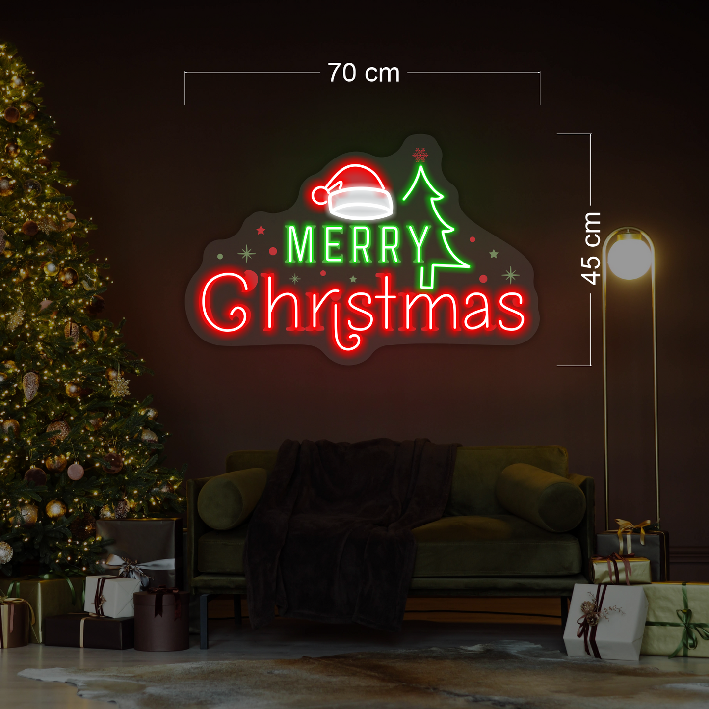 Merry Christmas LED Neon Sign