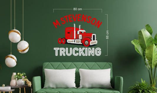 M STEVENSON | LED Neon Sign