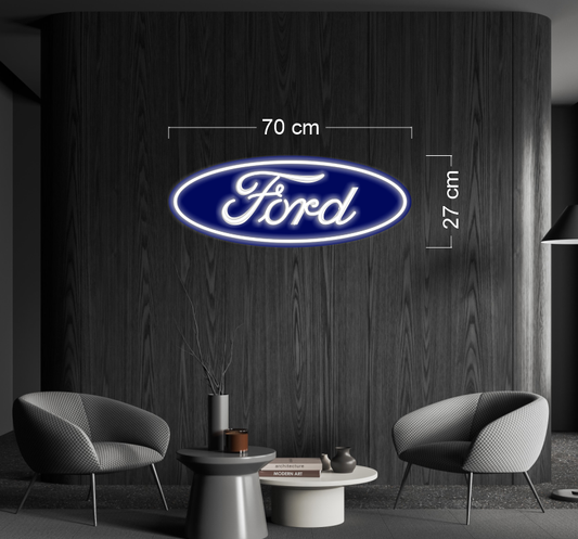 Ford & DRAG RACING | LED Neon Sign (2 signs)