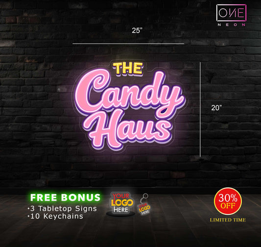 The candy haus | Led Neon Sign