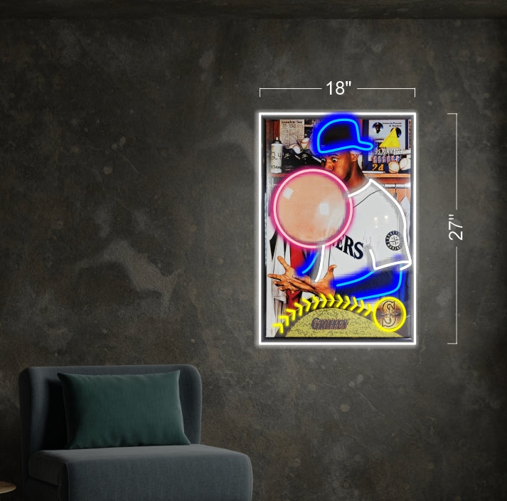 Baseball player | LED Neon Sign