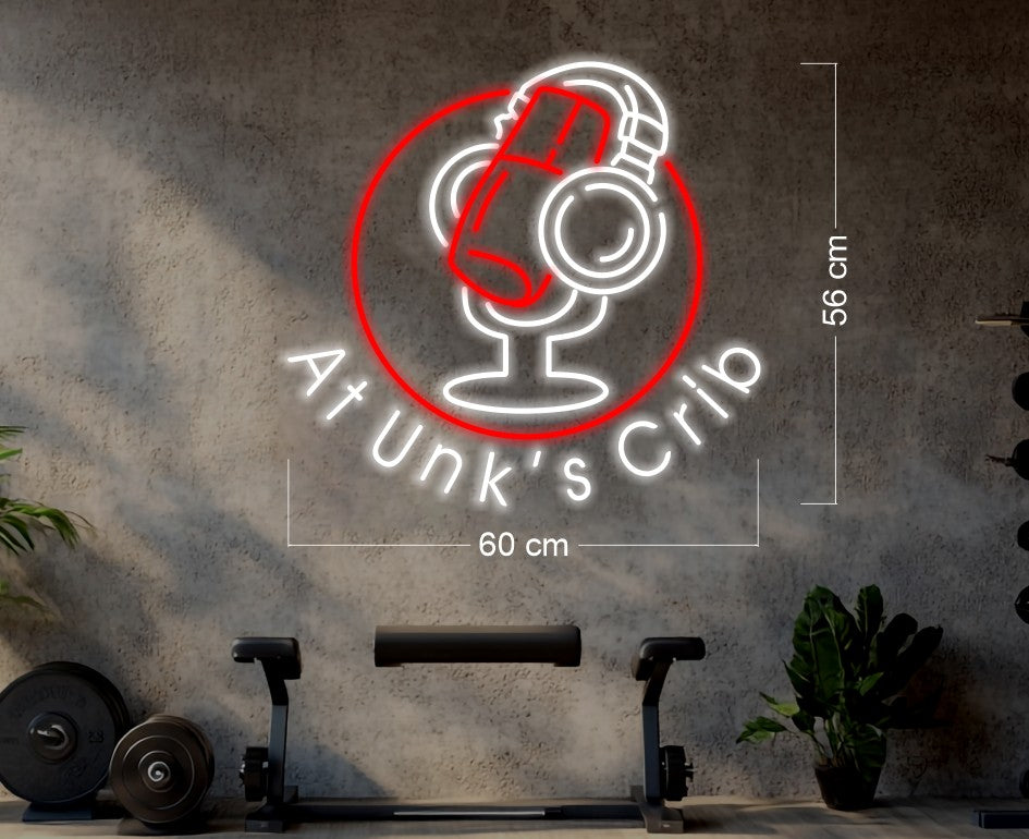 At Unk's Crib | LED Neon Sign