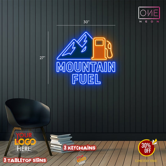 MOUNTAIN FUEL | LED Neon Sign