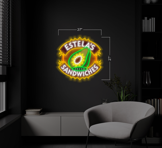 Estela's sandwiches | Led Neon Sign