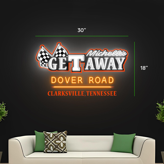 Michelle's Get away dover road | Led Neon Sign
