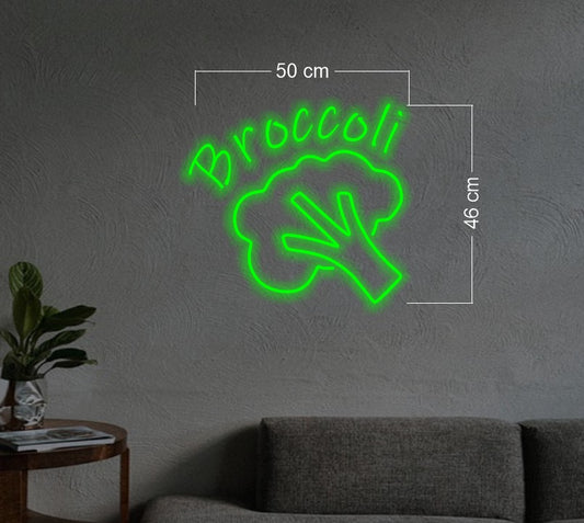 Brocoli logo ( 2 signs) | Led Neon Sign