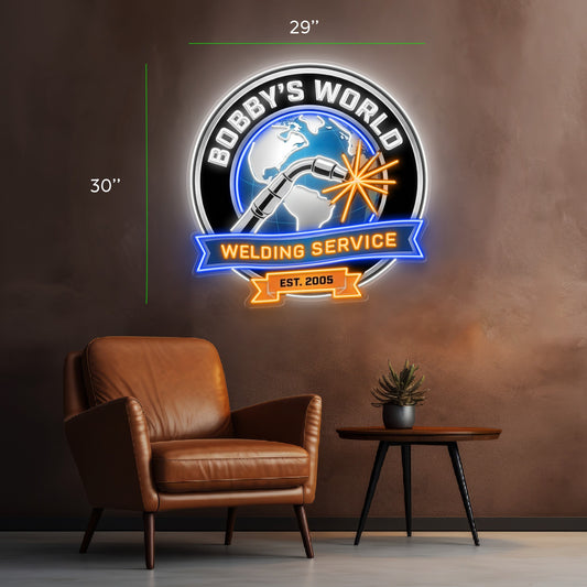 Bobby's World and Big Scott's Cheeseburgers| 2 Led Neon Signs