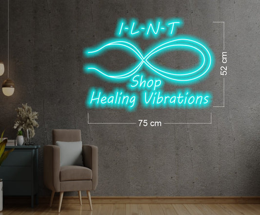 I-L-N-T Shop Healing Vibration| LED Neon Sign