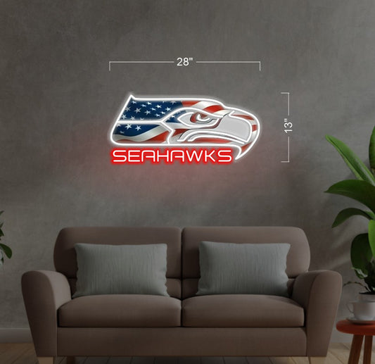 SEAHAWKS | LED Neon Sign