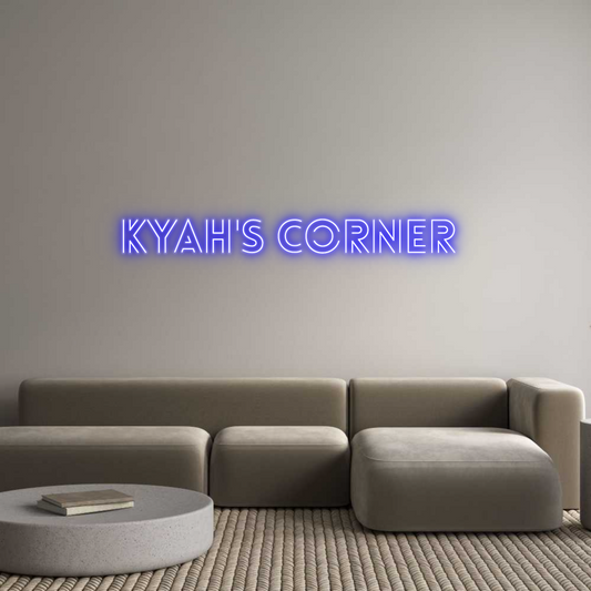 Custom Neon: Kyah's Corner