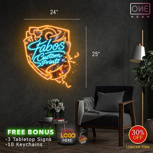 Tabos Custom Prints | Led Neon Sign