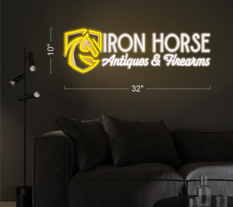IRON HORSE | LED Neon Sign