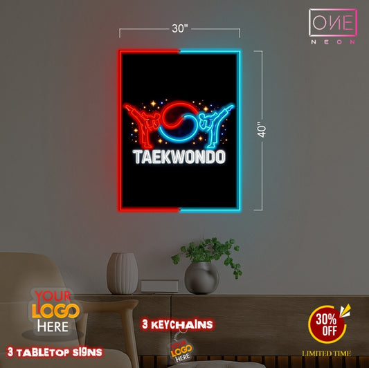 B4 After School + TAEKWONDO | Led Neon Sign (2 signs)